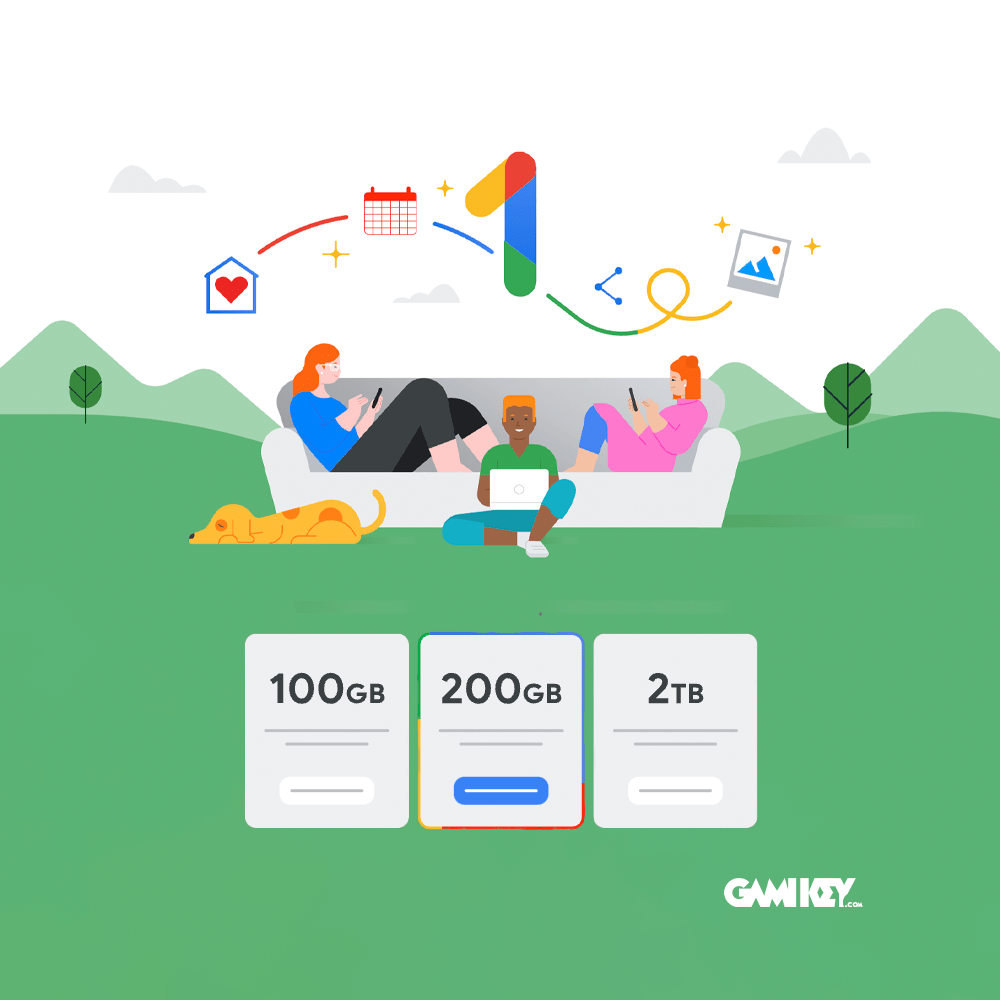 Google One Memory Upgrade for 12 months