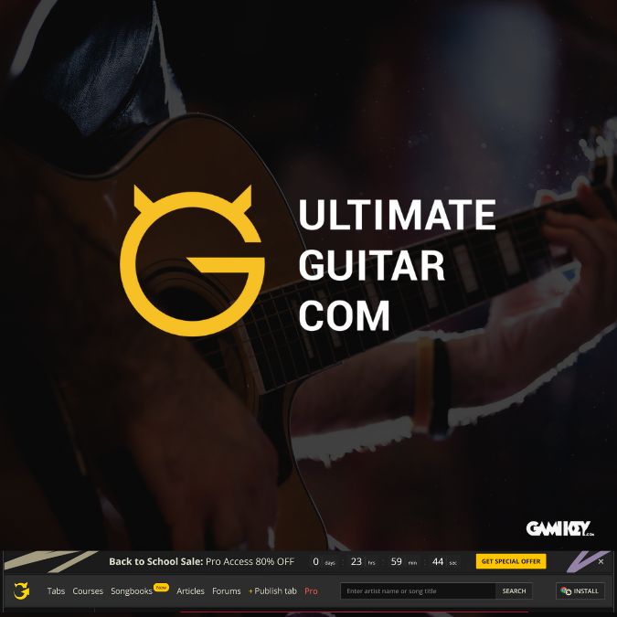 Ultimate Guitar Pro Account (12 Months) — Convenient Guitar Learning