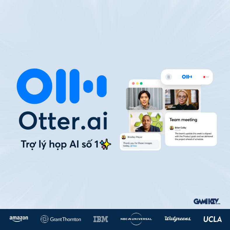 Upgrade Otter.ai account — No. 1 AI meeting assistant