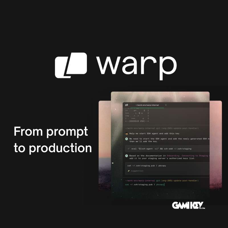 Upgrade Warp official 1-month Build package — Intelligent terminal
