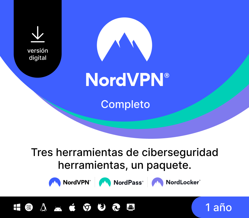 NordVPN Complete ES 1 Year / 10 Devices Activation Key